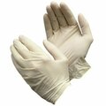Bsc Preferred Latex Disposable Gloves, 5 mil Palm, Latex, Powdered, XL, 90 PK, White S-5491X